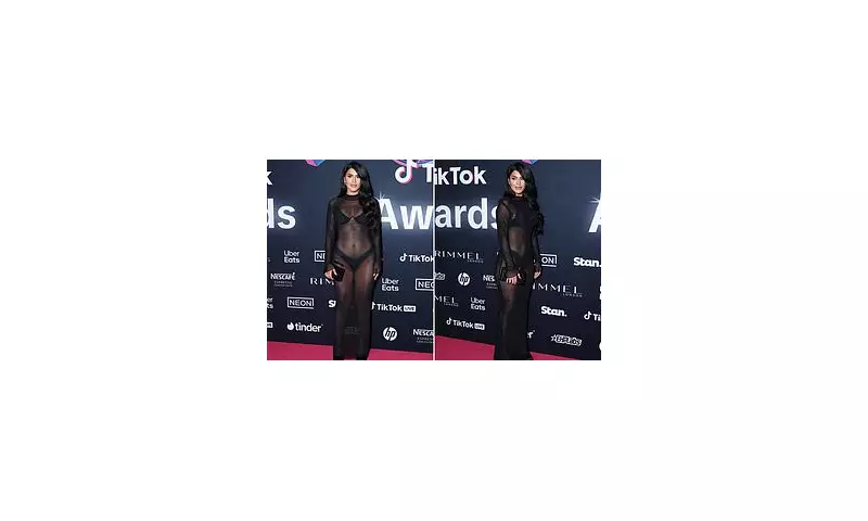 MAFS Star Carina Mirabile Stuns at TikTok Awards in See-Through Outfit