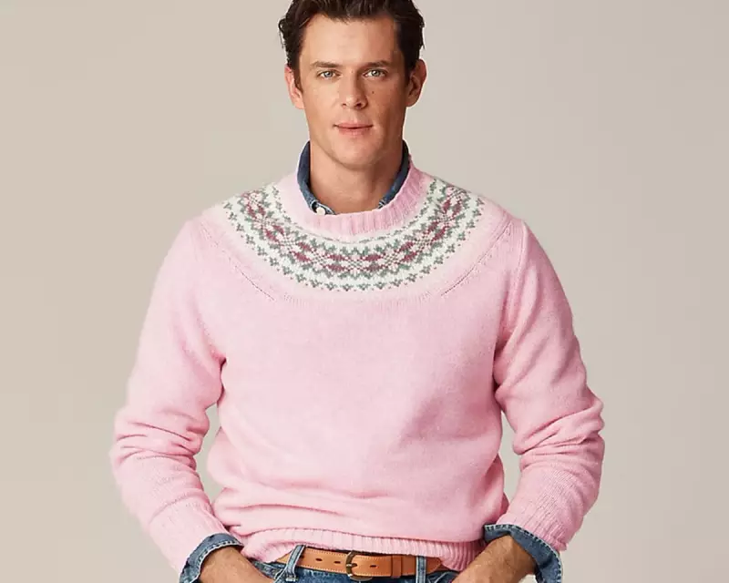 MAGA Outrage Over Pink Jumper Reveals Fragile Masculinity Crisis
