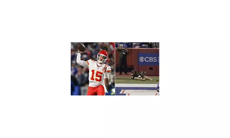 Mahomes' Errant Pass Wipes Out Camera Operator in Dramatic Chiefs Training Incident