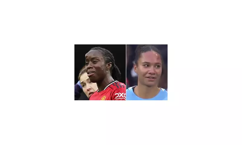 Manchester Derby Head Clash: WSL Stars Injured in Sickening Collision