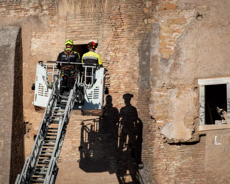 Manslaughter Investigation Launched After Worker Dies in Roman Tower Collapse