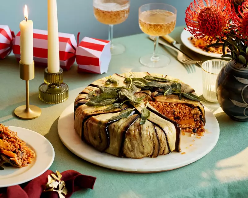 Meera Sodha's Festive Aubergine Timbale: A Vegetarian Christmas Showstopper