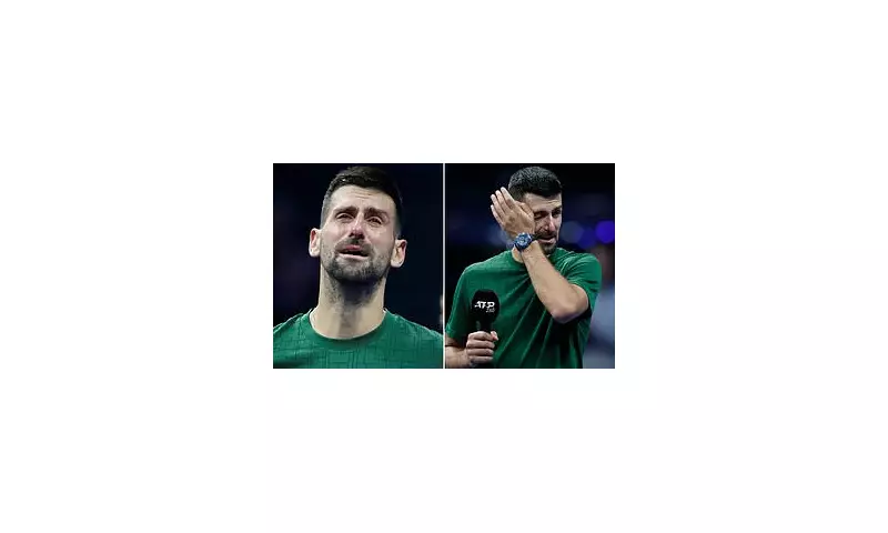 Novak Djokovic's Tearful Tribute: The Heartbreaking Image That Moved the Tennis World