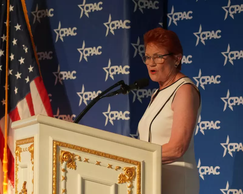 Pauline Hanson Skips Parliament for Lavish Trump Mar-a-Lago Conference Costing £25k Per Head