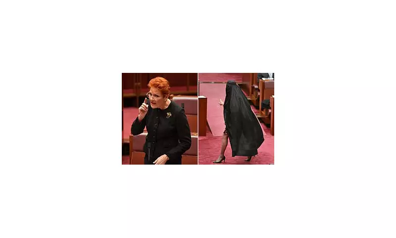 Pauline Hanson's Burka Stunt Sparks Australian Senate Uproar