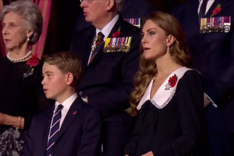 Prince George Sings with Kate at Festival of Remembrance 2025