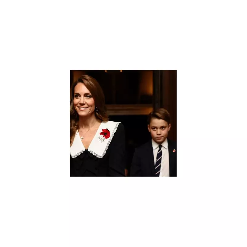 Prince George's First Remembrance Festival with Kate and King Charles