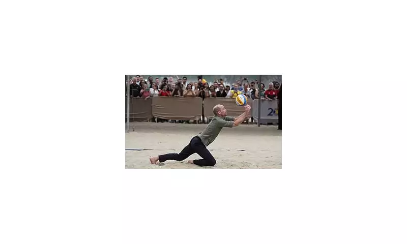 Prince William Shows Off Impressive Volleyball Skills During Royal Tour of Brazil