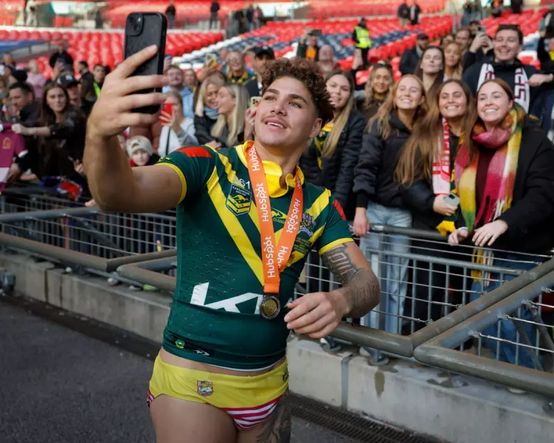 Reece Walsh Electrifies England: Rugby League's New Superstar Arrives in Style