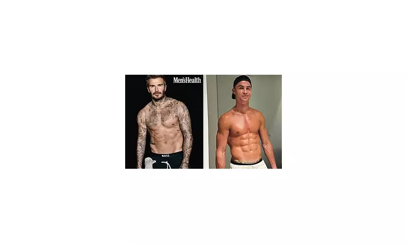 Ronaldo Crowned More Handsome Than Beckham in Manchester United Style Showdown