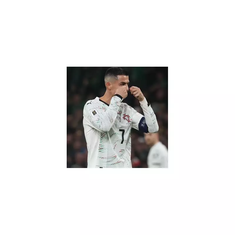 Ronaldo's Red Card Costs Portugal as Ireland Fans Mock Crying Gesture