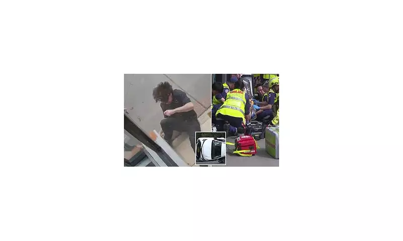 Shocking CCTV Captures Blacktown Car Crash Aftermath: Police Launch Urgent Investigation