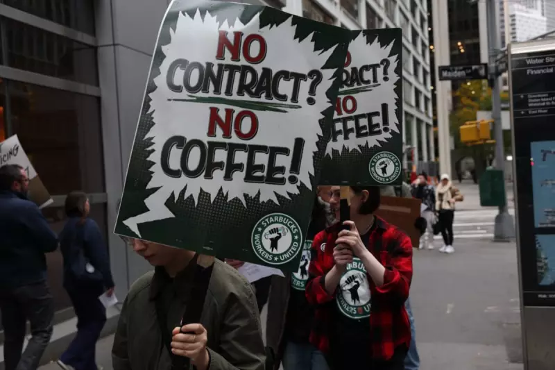 Starbucks Baristas Launch Major UK Strike Over Contract Disputes