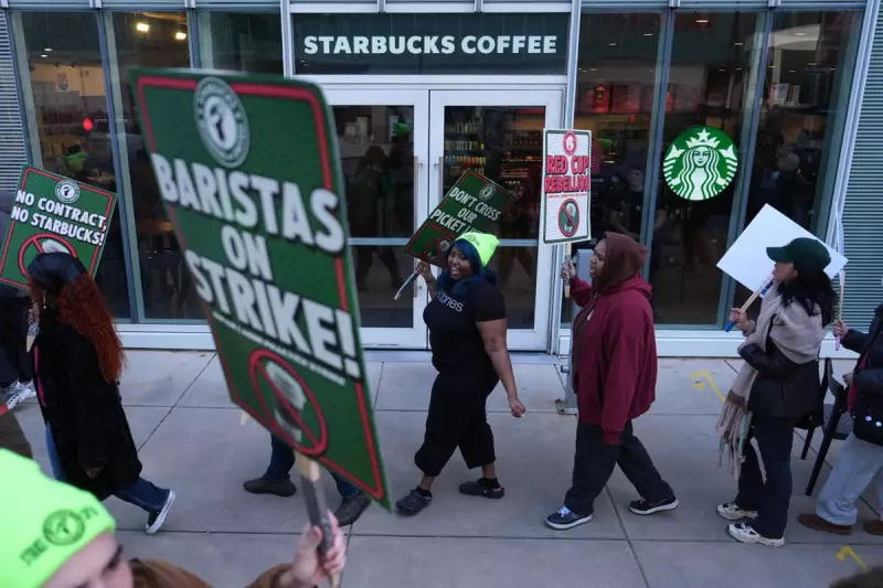 Starbucks Strike Escalates: 1,000+ Workers Protest Across 40 US Cities