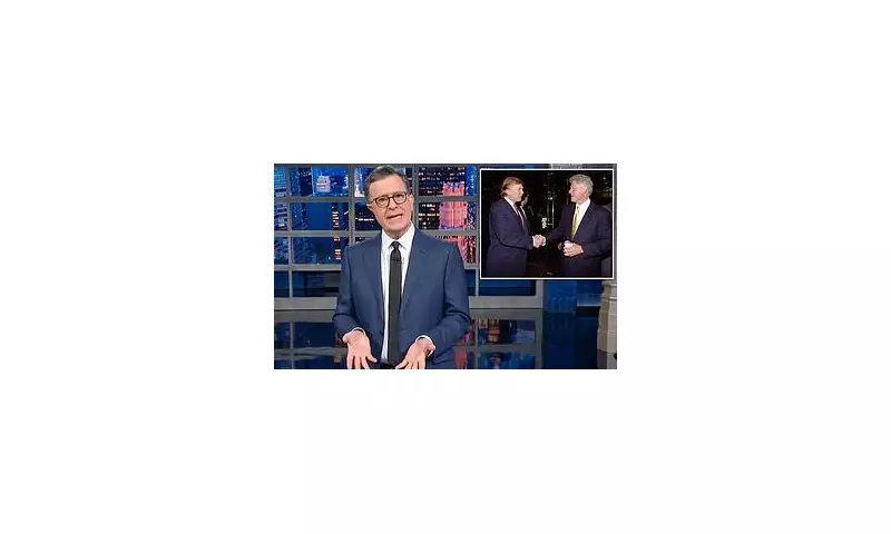 Stephen Colbert's Trump-Bubba Joke Sparks Epstein Email Controversy