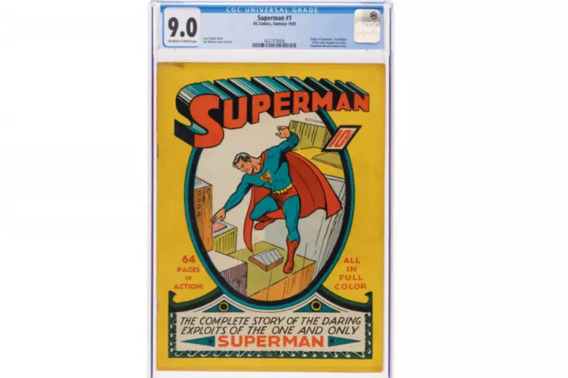 Superman Comic Sells for Record $9.1M After Family Attic Discovery