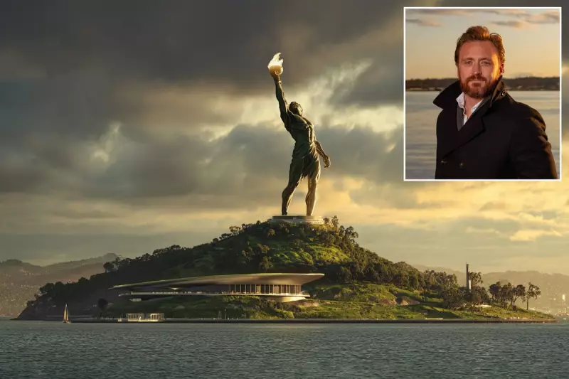 Tech Exec Proposes 450-Foot Prometheus Statue for Alcatraz Island