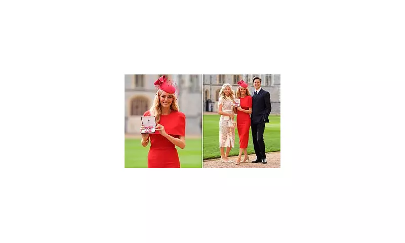 Tess Daly Receives MBE from King Charles in Windsor Ceremony