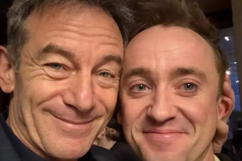 Tom Felton Reunites With Jason Isaacs in Magical Broadway Malfoy Moment