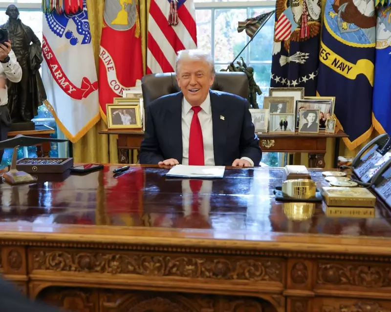 Trump's $130k Gold Bar & Rolex Clock Gift Sparks Swiss Tariff Row