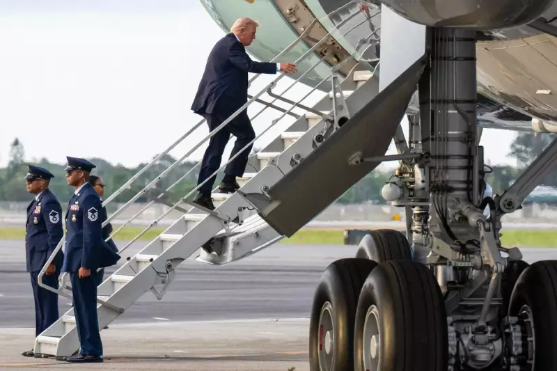 Trump's Private Jet Diverted from Palm Beach International Airport Amid VIP Movement
