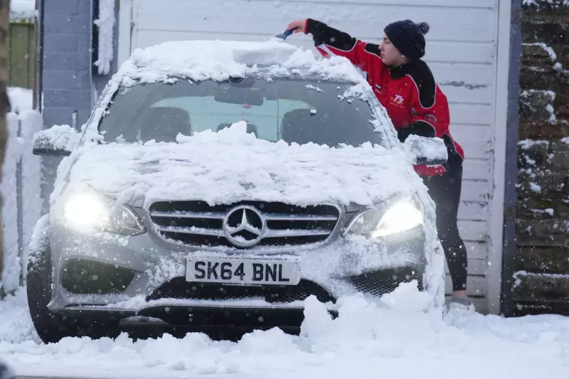 UK Braces for Snow: Met Office Issues Amber Warning for 25cm