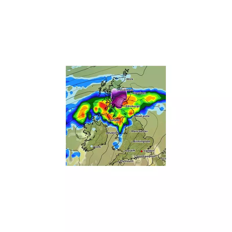 UK Snow Alert: 10cm Per Hour Forecast in 5-Day Arctic Blast