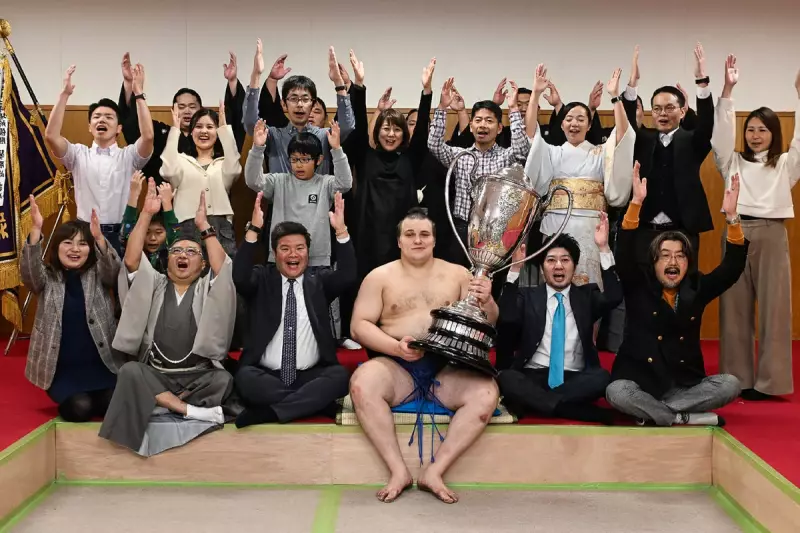 Ukrainian Refugee Danylo Yavhusishyn Wins Elite Sumo Championship
