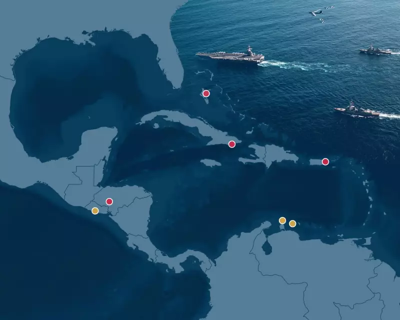 US Military Builds Up in Caribbean as Venezuela Tensions Escalate