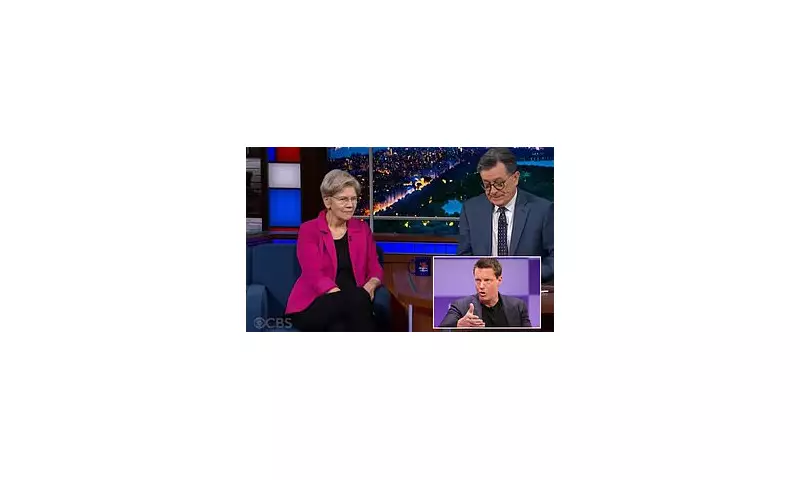 Warren Slams Paramount CEO on Colbert Show Over Trump Payout & Cancellation