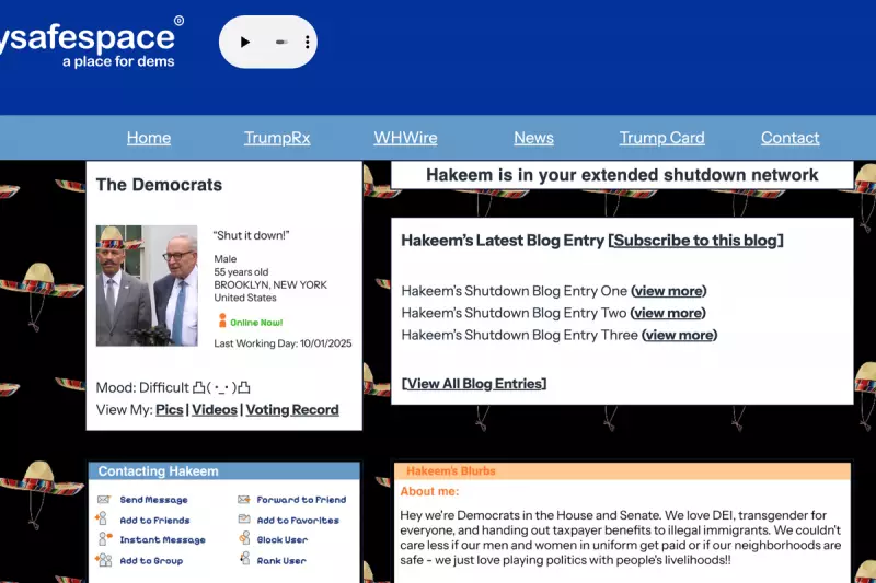 White House MySpace Spoof Mocks Democratic Leaders in Bizarre Political Prank