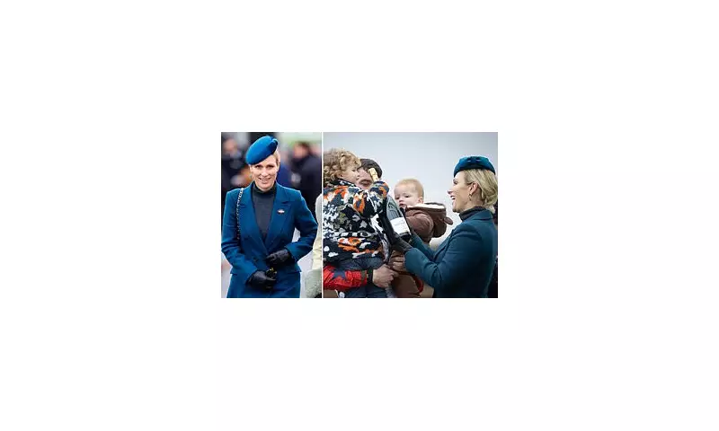 Zara Tindall Presents Champagne Prize at Rain-Hit Cheltenham Races