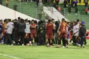 17 Red Cards in Copa Bolivia Brawl as Police Use Pepper Spray