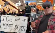 Anti-ICE Protesters Target Home Depot with 17p Ice Scraper Buy-In