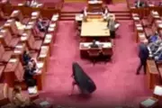 Australian Senator Sparks Outrage After Wearing Burqa in Parliament