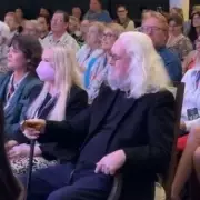 Billy Connolly's Rare Public Appearance at Film Festival