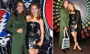 Brooke Shields & Daughter Stun at Alice + Olivia Grateful Dead Launch