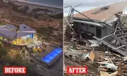 Cyclone Fina Destroys Luxury Wilderness Resort, Caretakers Survive in Bunker