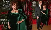 Dame Joan Collins, 92, Shows Youthful Glow at Christmas Carol Concert
