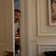David Beckham's 'Be Honest' Christmas Tree Moment Goes Viral