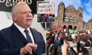 Doug Ford Tells Protestors 'Go Find a Job' as Ontario Passes Landlord Power Bill