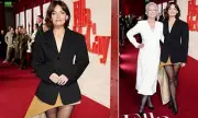 Emma Mackey & Jamie Lee Curtis Shine at London's Ella McCay Screening