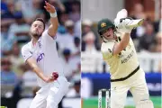 England's Robinson Unleashes Fiery Spell on Australian Stars Smith and Khawaja in County Clash