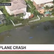 Florida plane crash: Hurricane aid jet bound for Jamaica crashes into lake