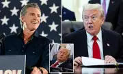 Gavin Newsom Dubs Trump 'The Nodfather' in Sleep Jibe
