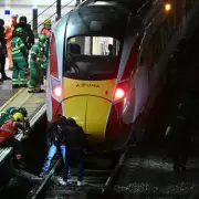 Hero Train Drivers' Breathtaking Act Saves Life on Tracks at London's East Croydon Station