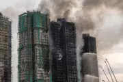 Hong Kong Fire Kills 65 as Flammable Bamboo Scaffolding Blamed