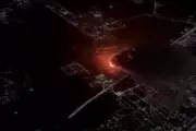 Huge Argentina Explosion Injures 20, Filmed from Plane