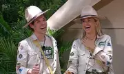 I'm A Celeb: Kelly Brook & Angry Ginge Triumph in Gruelling Bush Summer Camp Trial