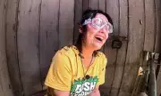 I'm A Celeb's Shona McGarty Sings Through Bug Shower in Dreaded Dunnies